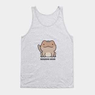 Brown Bearded Dragon Mom Tank Top